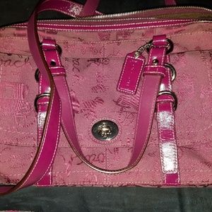 Coach Handbag, Purple